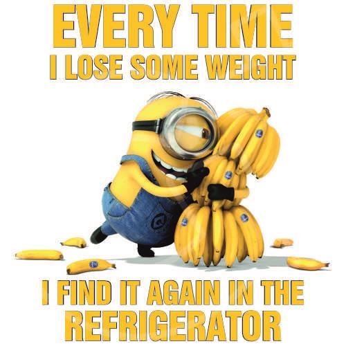 MINIONS LOSE WEIGHT